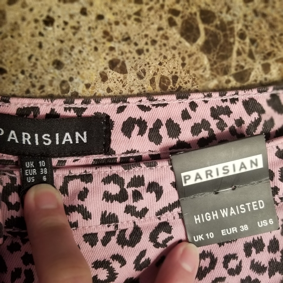 Parisian: Leopard Jeggings - Picture 3 of 4